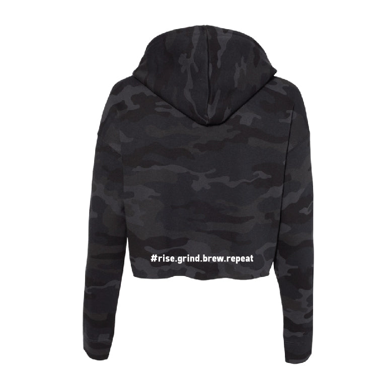 Cowabunga Ladies Lightweight Cropped Hoodie