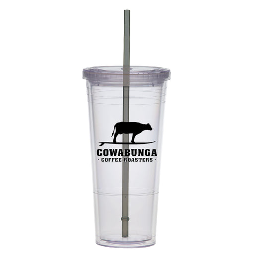 Cowabunga 24 oz. Cup with Lid & Straw